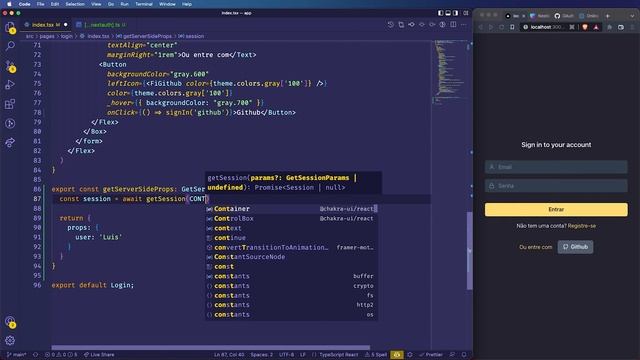 Login Social no NextJS com NextAuth смотреть онлайн