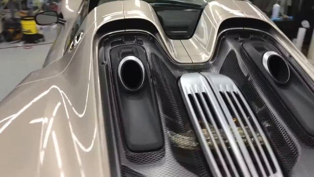Porsche 918 Spyder Weissach Edition Start, Revs, And Complete Tour