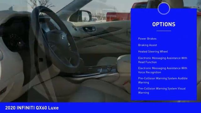 2020 INFINITI QX60 Mooresville NC CA1661A