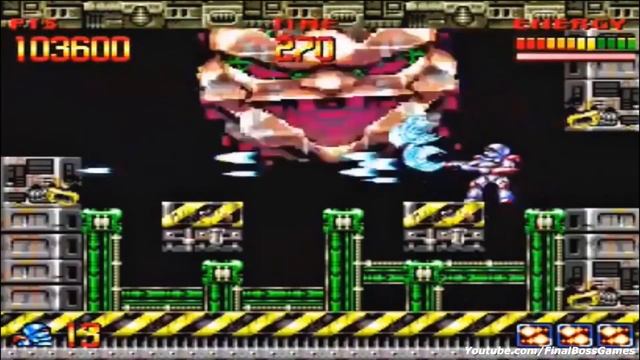 Super Turrican - All Bosses (Snes) смотреть онлайн