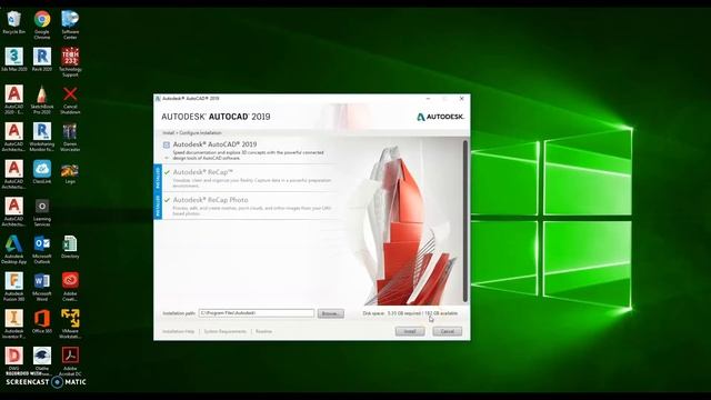 AutoCAD download and installation смотреть онлайн