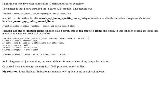 Drupal: Drush crashes after "command dispatch complete" (3 Solutions!!) смотреть онлайн
