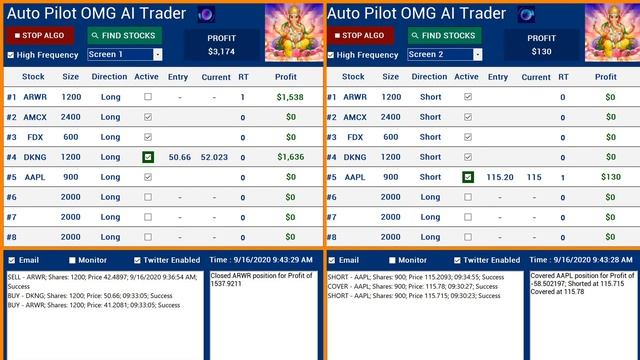 AutoPilot OMG AI Trader Sep 16th - $4k Profit Product Showcase смотреть онлайн
