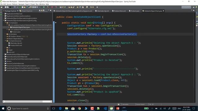 Lesson - 17 : Hibernate - Deleting an Object using XML and Annotation based Configuration смотреть онлайн