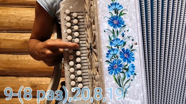Доброго пути (М. Круг)-разбор на гармони смотреть онлайн
