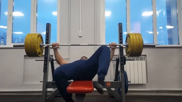 Конец 2016 года . Жим лёжа 150x7. смотреть онлайн