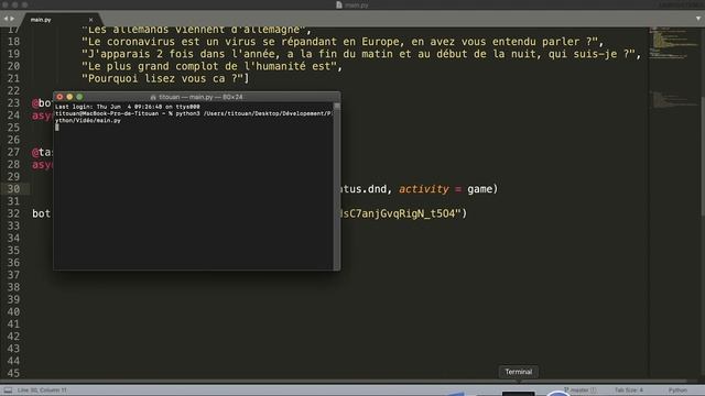 #9 Créer un bot discord ! Python (Taches d'arrière plans) смотреть онлайн