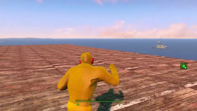 Fallout 4 Reverse Flash mod showcase смотреть онлайн