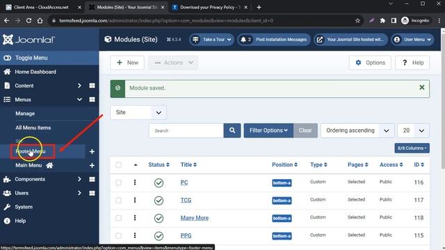 How to Add a Privacy Policy URL on Joomla 4 смотреть онлайн