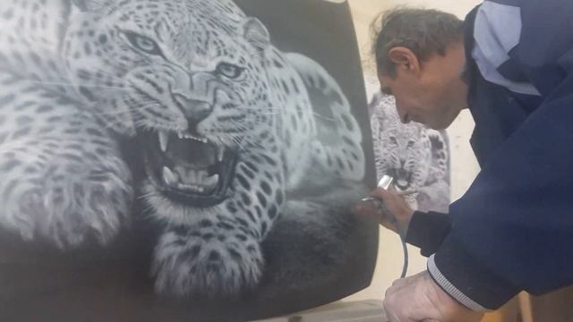 Авто аэрография от VarMan Art studio смотреть онлайн