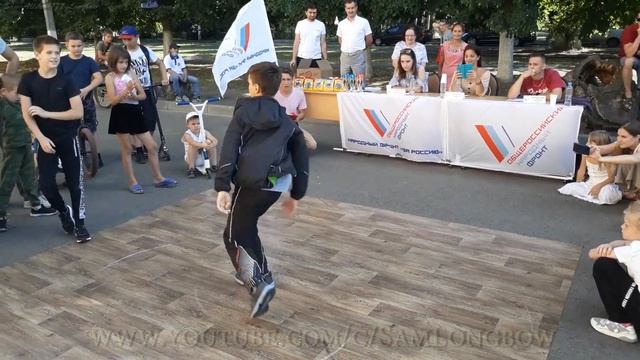 Россия, Курск. Соревнования по брейк дансу среди тинейджеров 6 смотреть онлайн