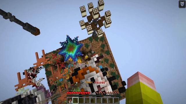 Мы впервые сыграли в ONLY UP IN MINECRAFT смотреть онлайн