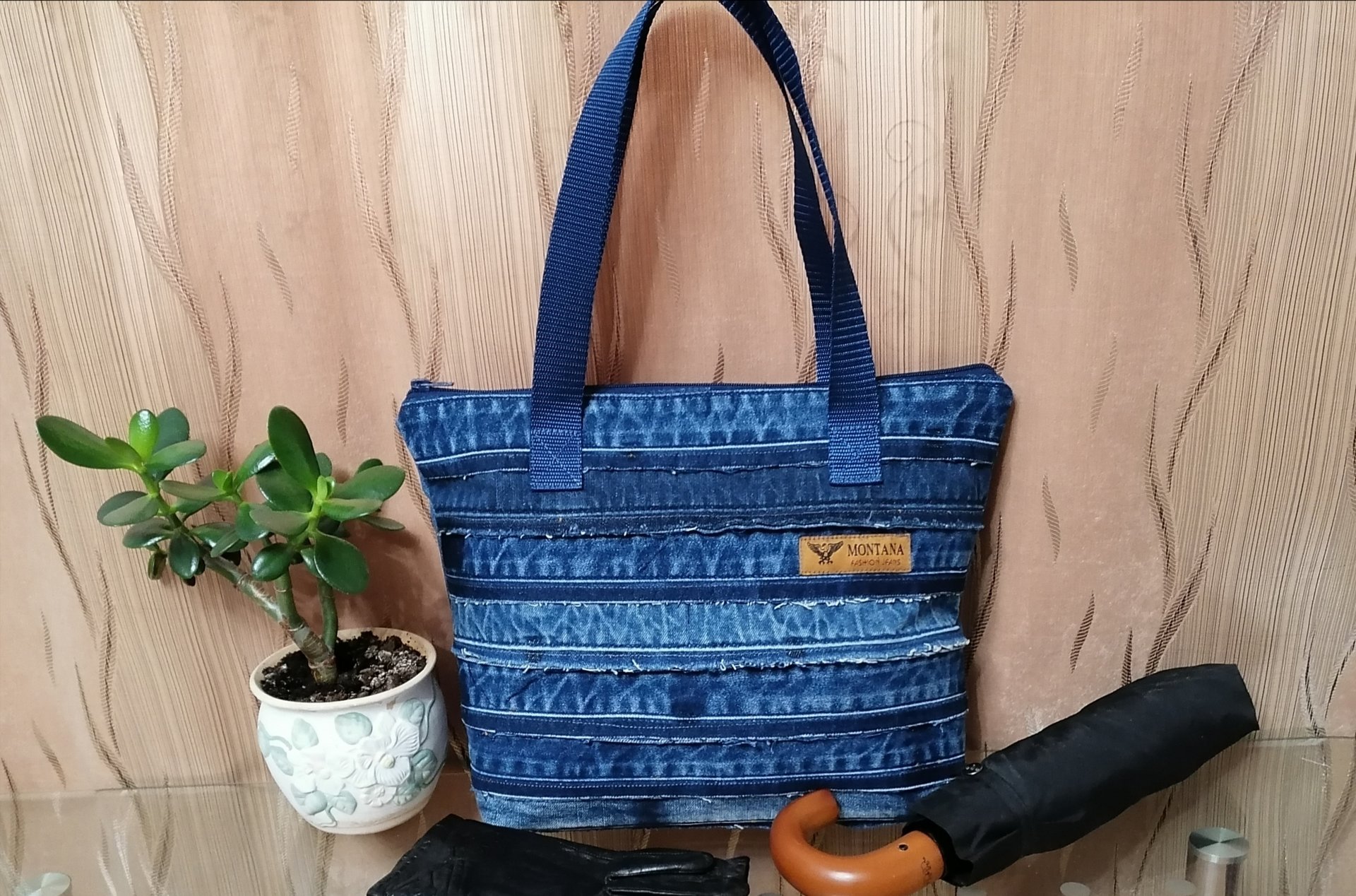 Сумка из старых джинсов #18. смотреть онлайн