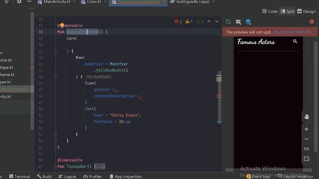 Search Bar in Jetpack Compose | UI Design | Hindi/Urdu | Android Studio | Part 1 of 2 смотреть онлайн