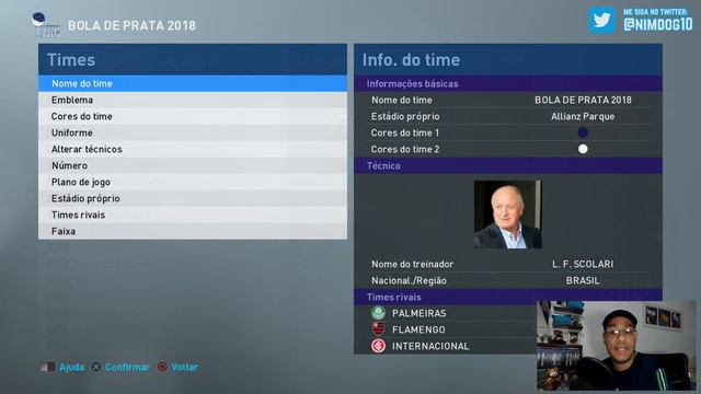 PES 2019: os melhores do Brasileirão 2018! Baixe e instale gratuitamente [PS4 e PC] смотреть онлайн