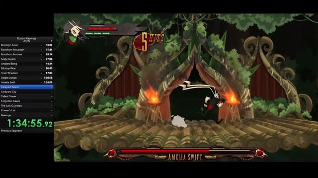 Dusty Revenge - Poor Man's Speedrun (First Attempt) смотреть онлайн
