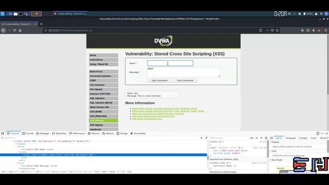 DVWA | XSS Stored | Medium Security | Solution смотреть онлайн