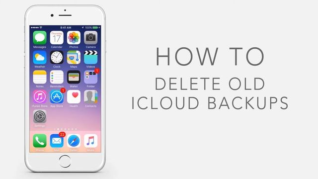 How to Delete Old iCloud Backups on iPhone and iPad смотреть онлайн