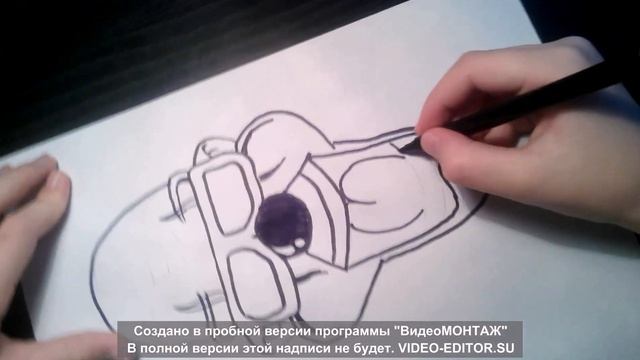 КАК НАРИСОВАТЬ ЛИЦО КЛОУНА. смотреть онлайн