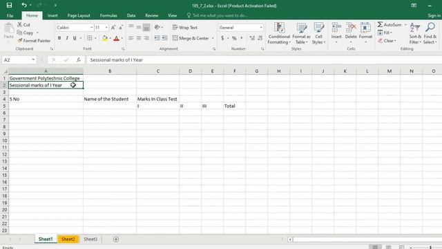 105 Unit 7 Excel Basic Formatting-1 смотреть онлайн