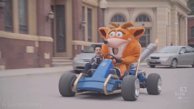 Crash Team Racing Nitro-Fueled - Live Action TV Spot E3 2019 [HD 1080P] смотреть онлайн