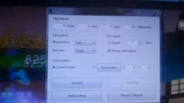 Скачал автокликер OP Auto Clicer 3.0