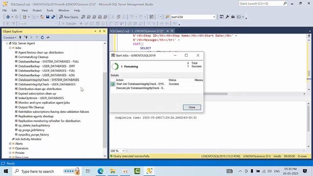 How To Report SQL Jobs Failed report via email from SQL Server смотреть онлайн