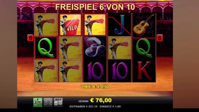 EL TORERO MEGA GEWINN ONLINE CASINO смотреть онлайн
