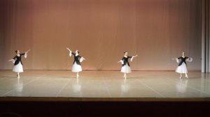 МГАХ. Французская Жига и Гавот (из балета "Спящая красавица") 1 курс концерт (5.05.22)