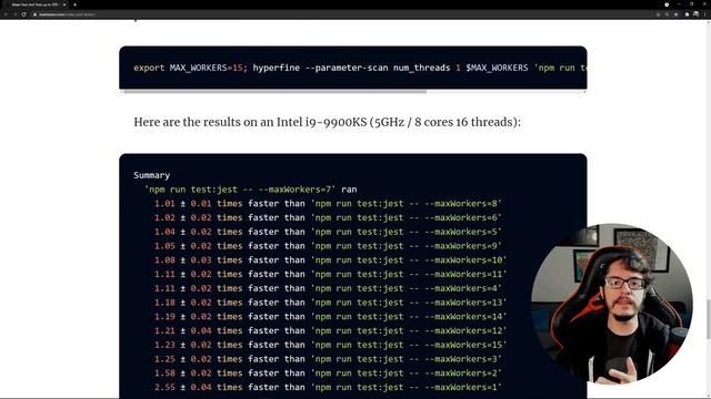 Melhorando a performance do Jest com 1 linha - NÃO É CLICK-BAIT смотреть онлайн