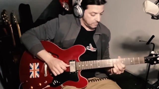 Probando la EPIPHONE Dot ES335 Cherry смотреть онлайн