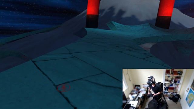 VR Chat Gameplay On A VR Treadmill