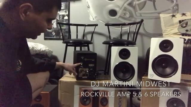 Rockville APM 5 & APM 6 desktop speaker review.. смотреть онлайн