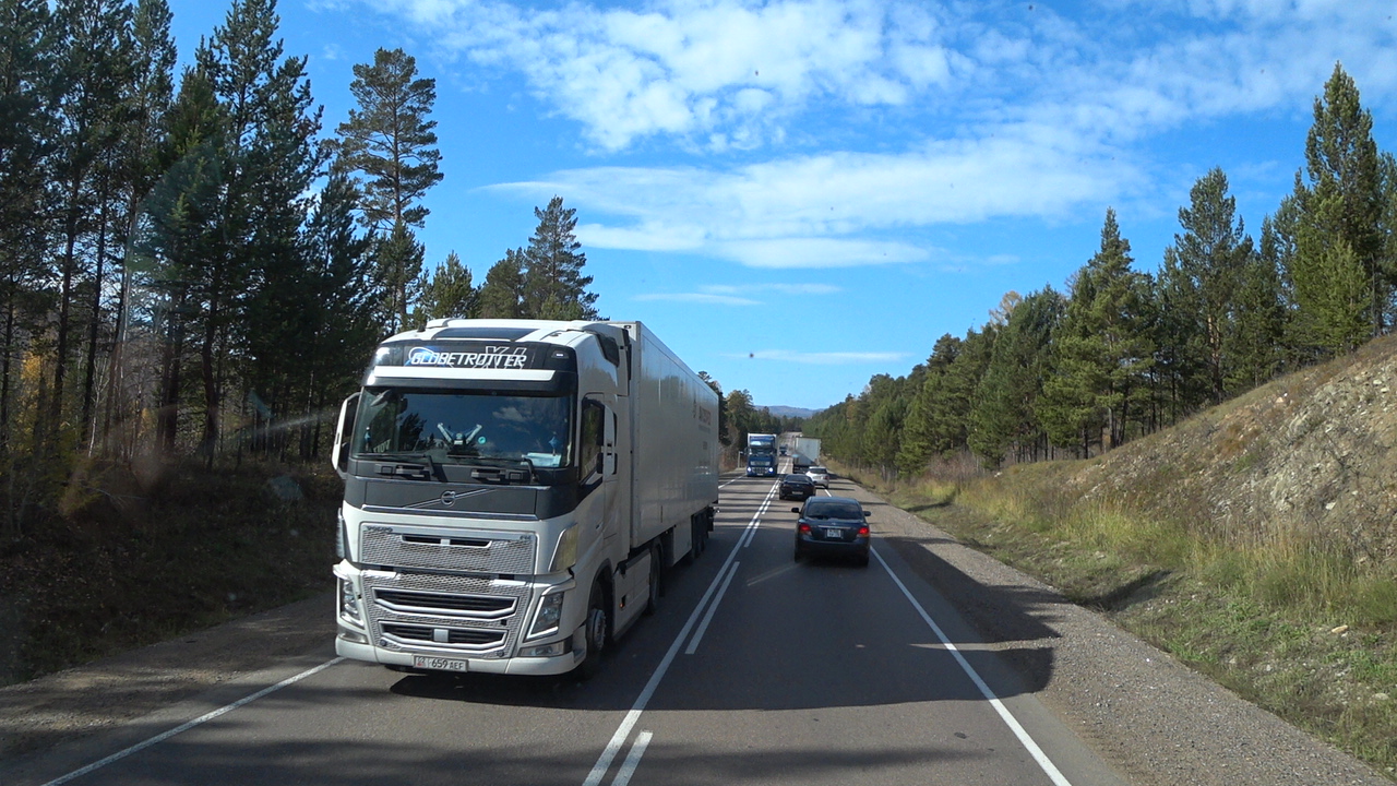 Двигаюсь из Читы обратно в Улан-Удэ!!! Увидел перелетных птиц!!! смотреть онлайн