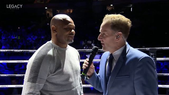 ROY JONES JR. im Interview bei der LEGACY CROSSOVER FIGHT NIGHT смотреть онлайн