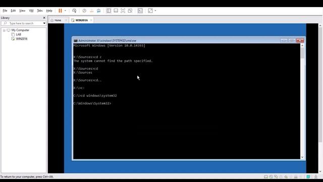 How to recover or reset windows server 2016 password смотреть онлайн