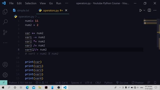 [4K]Data Type Conversion and Operators in Python | CodeWithDevops смотреть онлайн