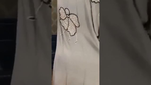 NEW BEAUTIFUL MODEST WEAR ABAYA WITH HANDWORK смотреть онлайн