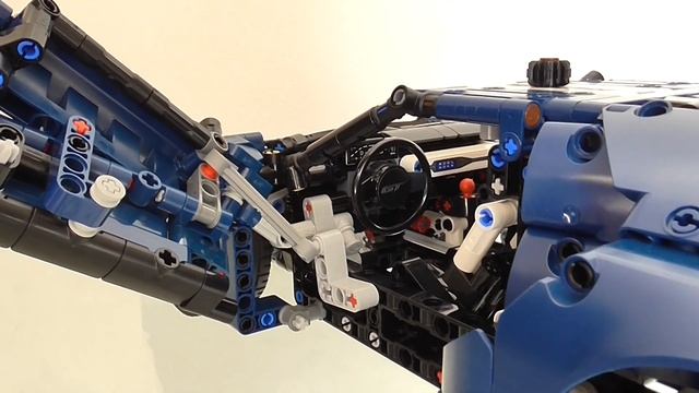 FORD GT Lego Technic (set 42154). смотреть онлайн