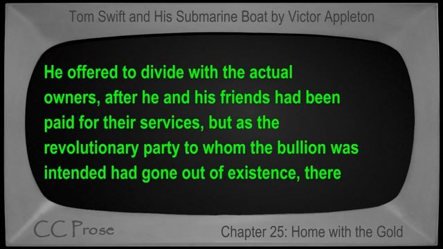 Chapter 25 - Tom Swift and His Submarine Boat by Victor Appleton смотреть онлайн