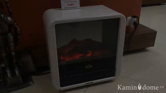 Видео обзор электрический камин Dimplex Optiflame Cube смотреть онлайн