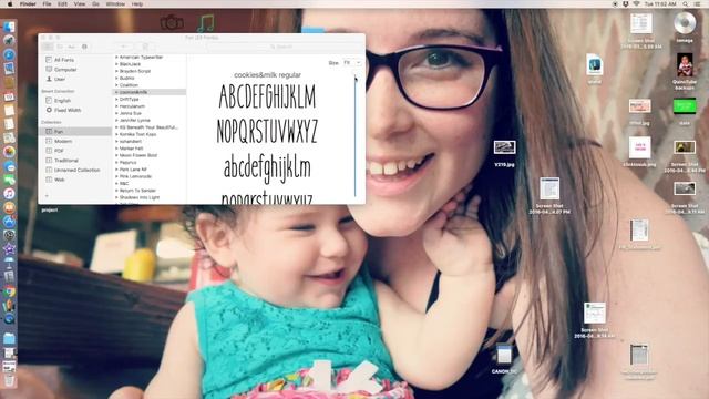 HOW TO INSTALL NEW FONTS ON MAC AND USE IN IMOVIE | TECH TIPS FRIDAY | MAMMA CHAVEZ смотреть онлайн
