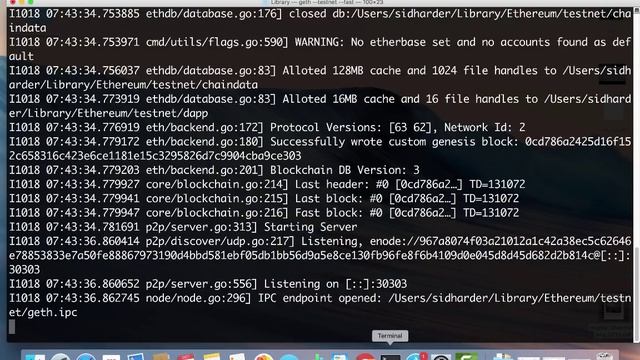 Ethereum - Getting started with Geth смотреть онлайн