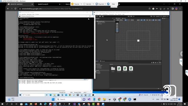 Cách sử dụng Git trong lập trình game Unity Phần 2 - nhiều người dùng và tránh xung đột смотреть онлайн