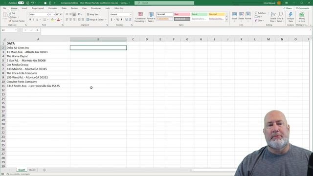 Excel: move every other row to a new column смотреть онлайн