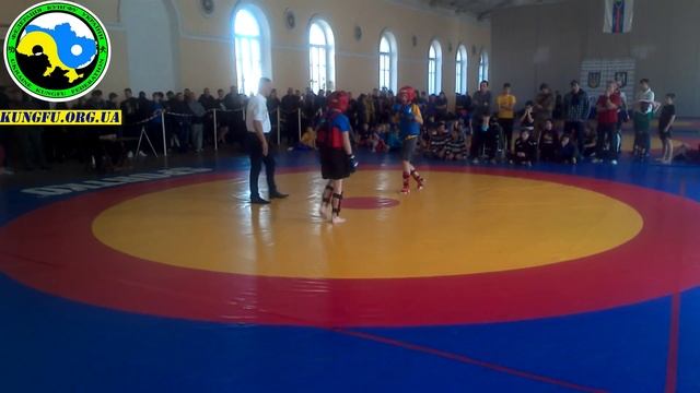 Бой 12 раунд 3 Саньда. Чемпионат Украины по КУНГФУ 26-27.03.2016 смотреть онлайн