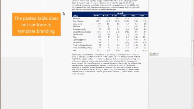 CTS Smart Table Tool for Word Templates смотреть онлайн