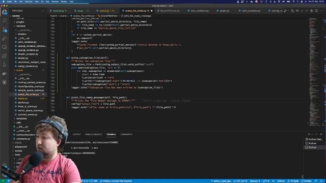 Some Manim (Python animation library) development, ? come say hi! смотреть онлайн