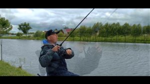 Ловля карпа на фидер на платнике.