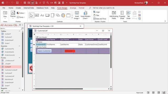 How To Highlight An Entire Row Of Fields In A Continuous Form In Microsoft Access смотреть онлайн